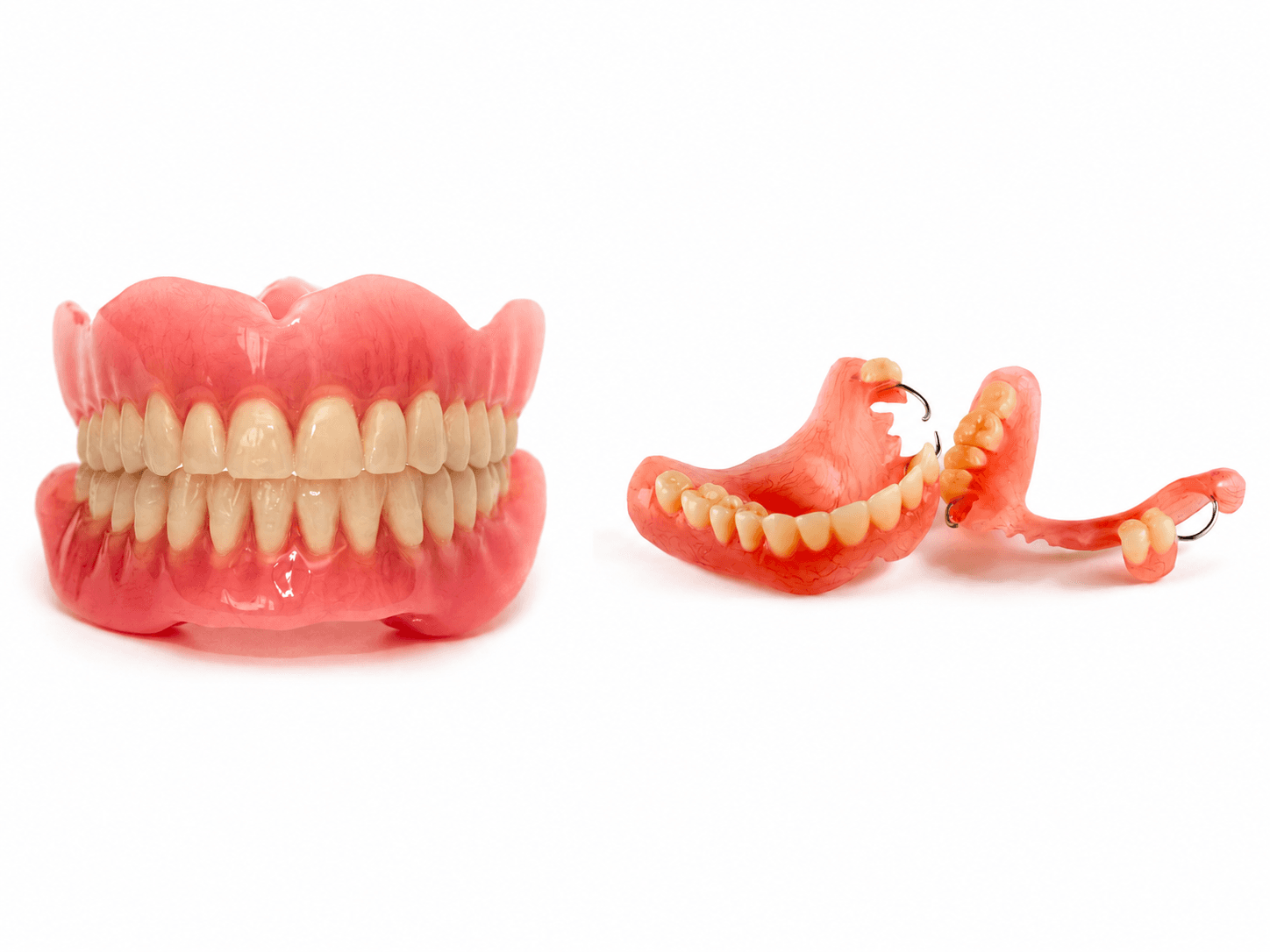 Removable prosthetics dentures